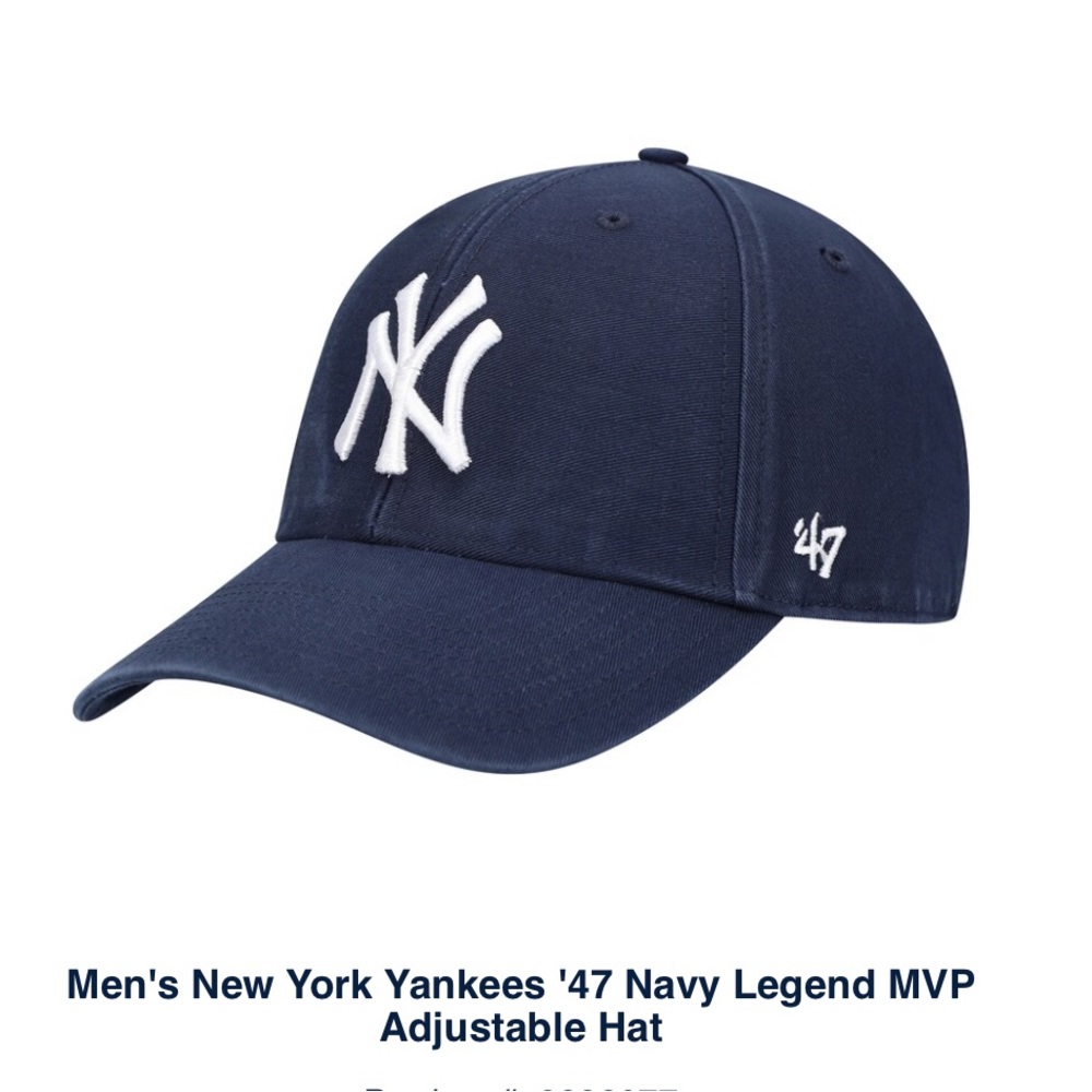 Men's New York Yankees '47 Navy Legend MVP Adjustable Hat